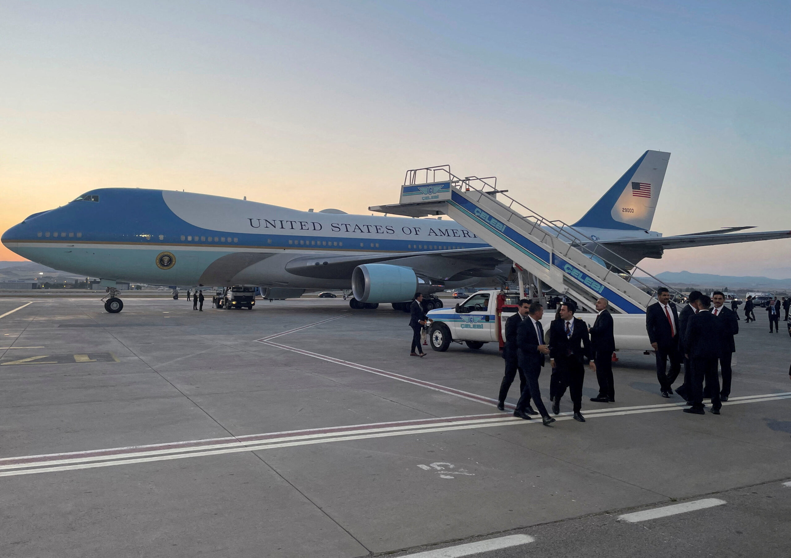 FILE PHOTO: U.S. President Donald Trump attends the NATO summit in Ankara
